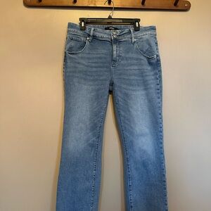 Classic Blue Straight Leg Jeans for Women HUDSON
